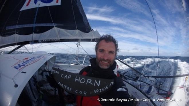 Photo sent from the boat Maitre Coq, on December 28th, 2016.jpg - Vendee Globe © Jeremie Beyou